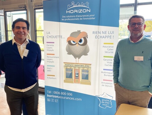 Congrès UNIS de Deauville, 2021 : Eric Maurin, fondateur d'Horizon, et David Bonnet, ambassadeur au Pays Nantais