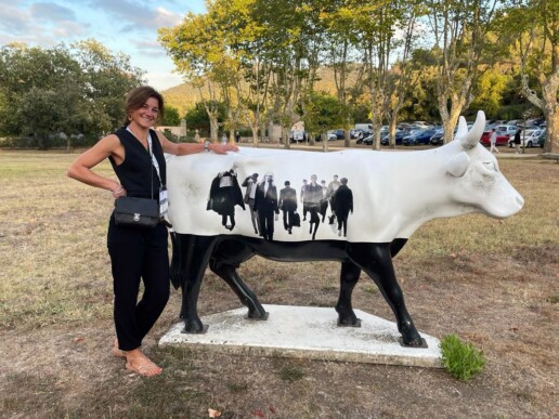 Isabelle Tupinier, cowgirl & ambassadrice Horizon dans le Sud Est, à l'occasion d'une journée FNAIM du Var en 2023,